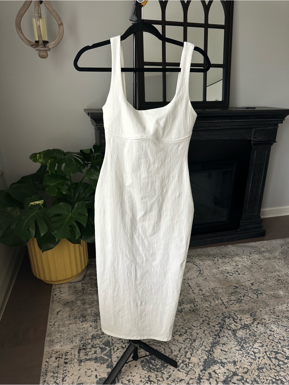 Zara White Maxi Tank Dress